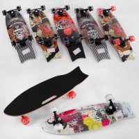 Скейтборд Best Board, 70×21 см, PU колёса, светящиеся