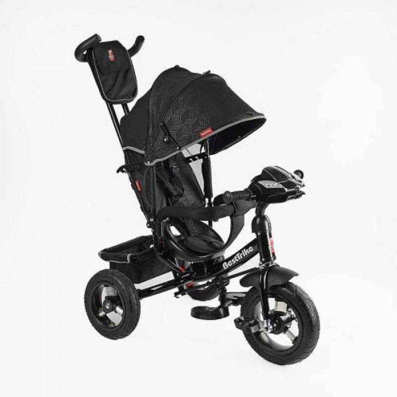 Велосипед 3390 Best Trike (1) НАДУВНЫЕ КОЛЕСА d=29см. переднее, d=26см. задний, ФАРА С USB, пульт