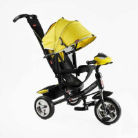 Велосипед 3-х колесный 6588 Best Trike (1) КОЛЕСО ПЕНА, d=25см переднее, d=20см задние, фара музыкальная, USB, Bluetooth, в коробке