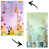 Коврик игровой (ТЕРМО) 2-сторонний EVA С-64701 (20) 180х120х0.8см, в сумке