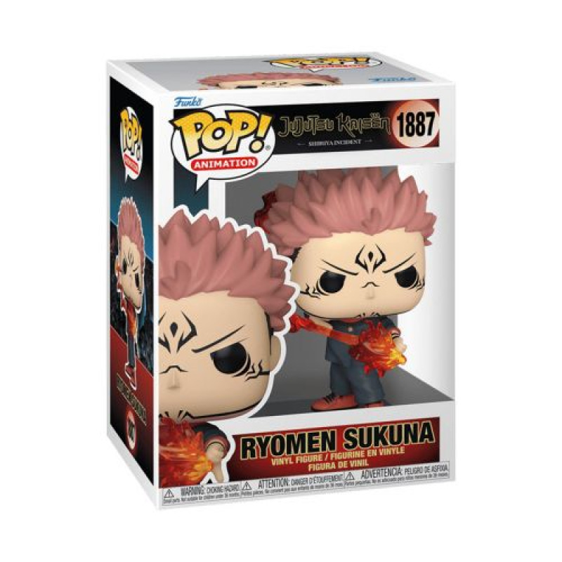 Ігрова фігурка Funko POP! - Рьомен Сукуна (Вогняна стріла)