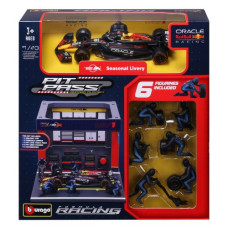 Игровой набор - Pit Pass Oracle Red Bull Racing RB20 (1:43)
