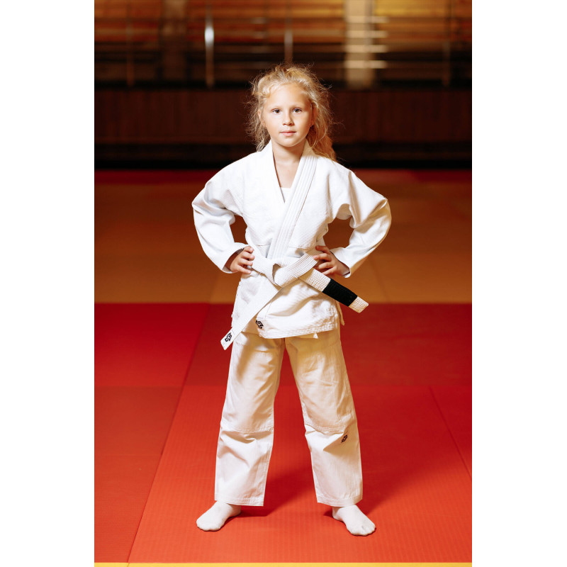 Кімоно для джиу - джитсу біле, TM "Kintayo", 140 зріст, щільність 350 гр/м.кв.