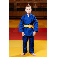 Синє дитяче кімоно для хлопчиків, дзюдо, TM BUDOGI серія BEGINNER, зріст 120 см, щільність 350 гр/м.кв.