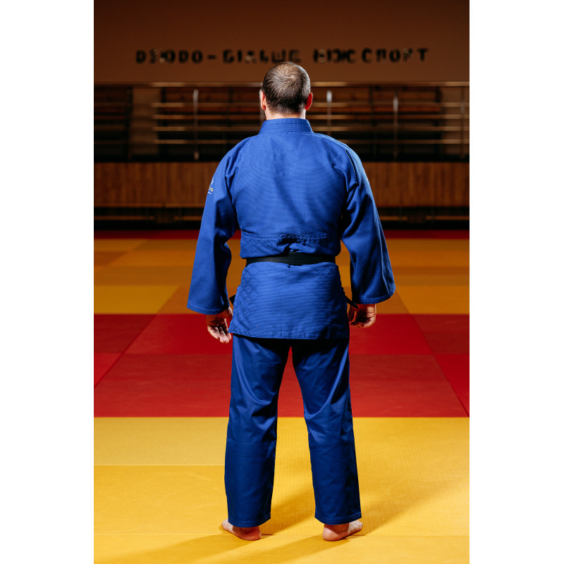Синє кімоно для хлопців/чоловіків, дзюдо, TM BUDOGI серія ADVANCED, зріст 150 см, щільність 500 гр/м.кв.