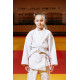 Біле дитяче кімоно для дівчаток, карате, TM BUDOGI, зріст 150 см, щільність 240 гр/м.кв.