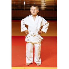 Кімоно для дзюдо біле, TM "Kintayo" Koka, 130 зріст, щільність 350 гр/м.кв.