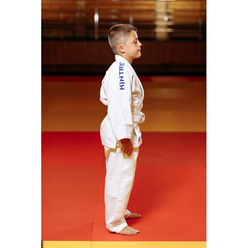 Кімоно для дзюдо біле, TM "Kintayo" Koka, 130 зріст, щільність 350 гр/м.кв.