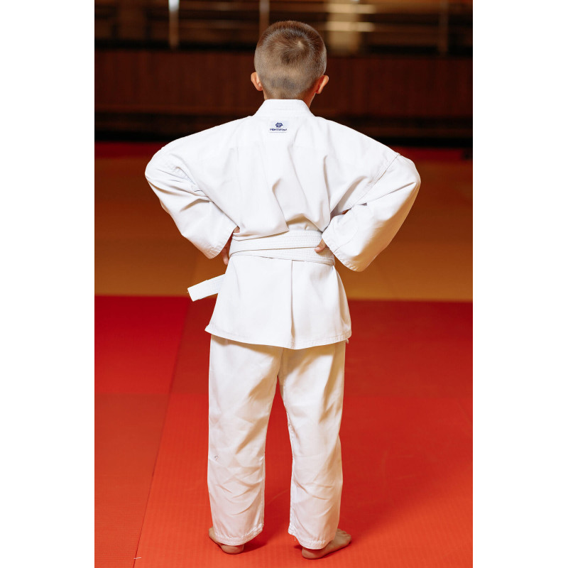 Кімоно для карате біле, TM "Kintayo" , 120 зріст, щільність 240 гр/м.кв.