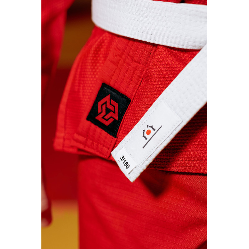 Кімоно для джиу - джитсу червоне, TM "Kintayo", 180 зріст, щільність 450 гр/м.кв.