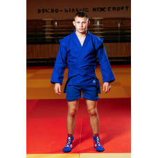 Форма для самбо (самбовка) синя TM "Kintayo", 180 зріст, щільність 550 гр/м.кв.