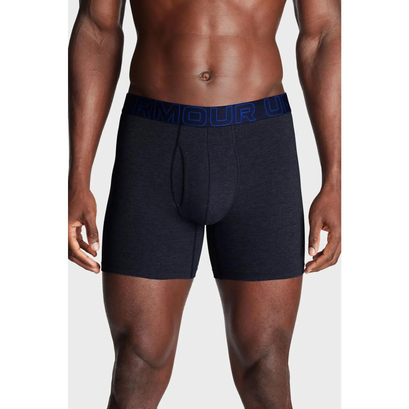 Труси-боксерки чоловічі Under Armour Ua Performance Cotton - Solid 6 3Pk (1383889-410)