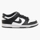 Кросівки жіночі Nike Dunk Low Retro White Black (Gs) (CW1590-100)