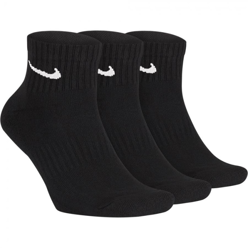Шкарпетки Nike U Nk Everyday Cush Ankle 3Pr (SX7667-010)