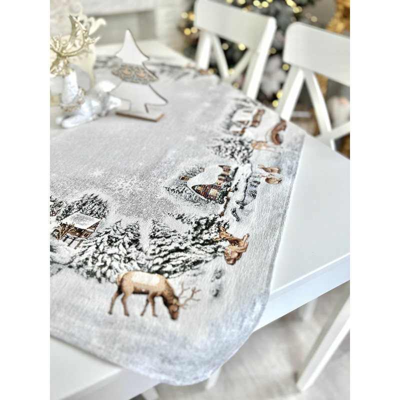 Скатертина гобеленова WINTER Limaso