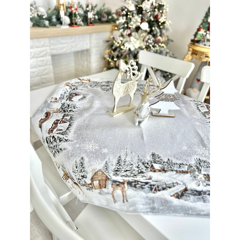 Скатертина гобеленова WINTER Limaso