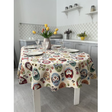 Скатертина гобеленова овальна OVAL EDEN126 Limaso