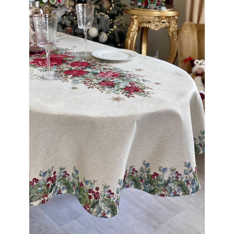 Скатертина гобеленова OVAL1391NA Limaso