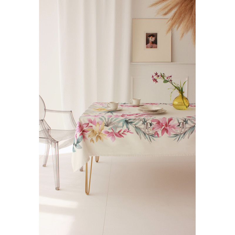 Скатертина з водовідштовхуючим покриттям MANTEL BOTANIA