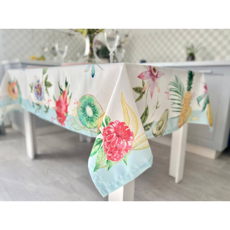 Скатертина з водовідштовхуючим покриттям MANTEL FRUTA