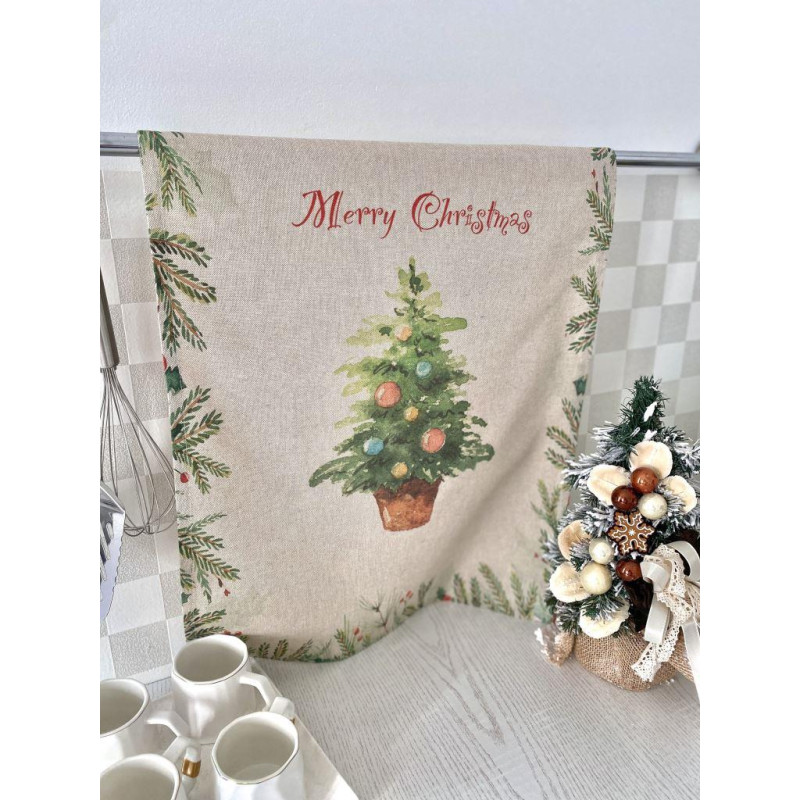 Набір з 2 шт. кухонних рушників "Tree and Toy" SET TOWELS-23