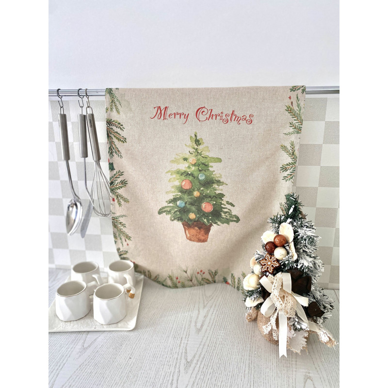 Набір з 2 шт. кухонних рушників "Tree and Toy" SET TOWELS-23