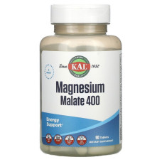 Магній малат, Magnesium Malate, KAL, 400 мг, 90 таблеток