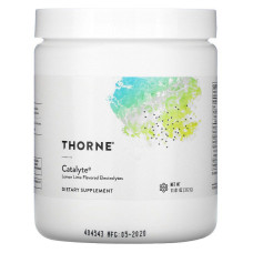 Электролит, Catalyte, Thorne, вкус лимона-лайма, 312 г