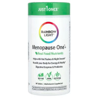Мультивітаміни для жінок при менопаузі, Menopause One, Rainbow Light, 90 таблеток