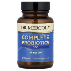 Комплекс пробиотиков SBO, Complete Probiotics SBO, Dr. Mercola, 4 млрд КОЕ, 30 капсул