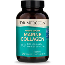 Морський колаген, Marine Collagen, Dr. Mercola, 90 таблеток