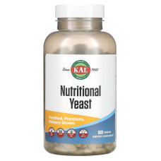 Пищевые дрожжи, Nutritional Yeast, KAL, 500 таблеток