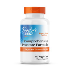 Здоровье простаты, Comprehensive Prostate Formula, Doctor's Best, комплексная формула, 120 вегетарианских капсул