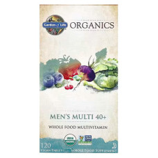 Витамины для мужчин, MyKind Organics, Garden of Life, 40+, 120 веганских таблеток