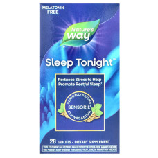Здоровый сон, Sleep Tonight™, Nature's Way, 28 таблеток