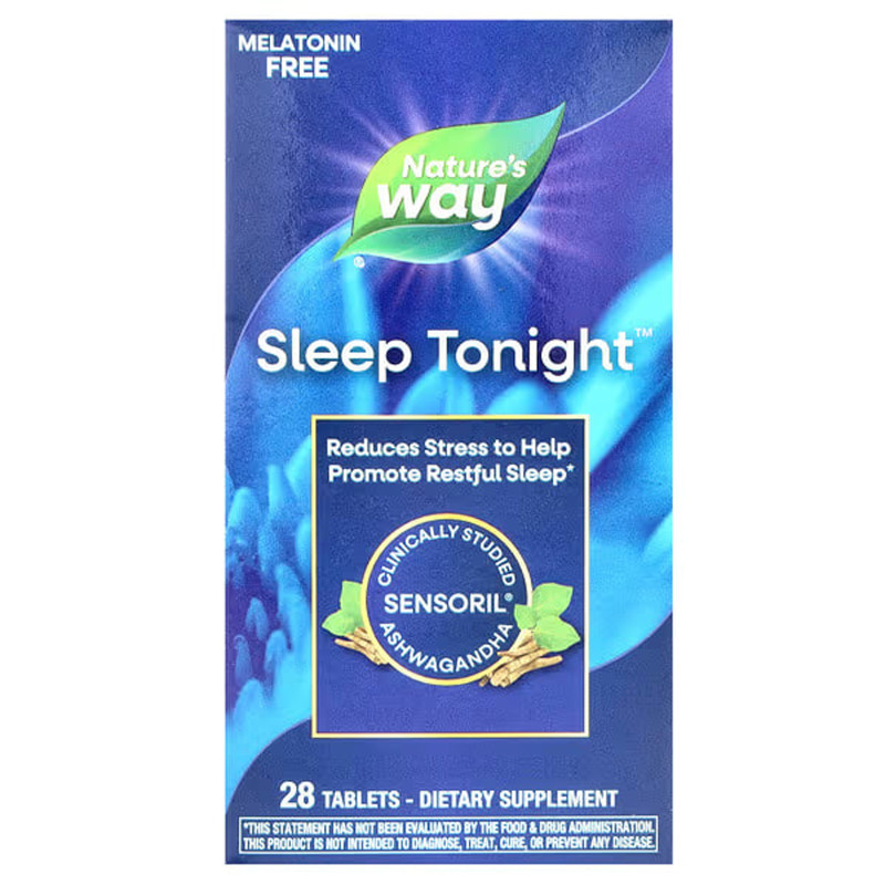 Здоровый сон, Sleep Tonight™, Nature's Way, 28 таблеток