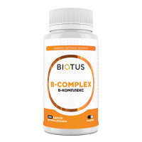 B-комплекс, B-complex, Biotus, 100 капсул