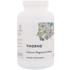 Кальций и магний малат, Calcium-Magnesium Malate, Thorne, 240 капсул