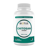 Хитозан, Chitosan, Biotus, 1500 мг, 240 капсул