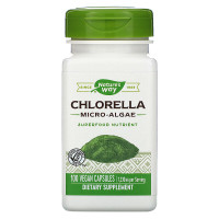 Хлорелла, Chlorella, Nature's Way, мікроводорості, 1230 мг, 100 капсул (410 мг в 1 капсулі)