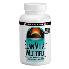 Мультивитамины, Elan Vital Multiple, Source Naturals, 60 таблеток