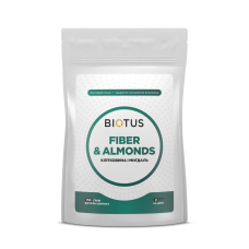 Клетчатка и миндаль, Fiber & Almonds, Biotus, 150 г