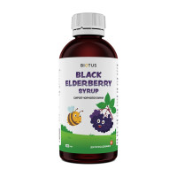 Cироп черной бузины детский, Kids Black elderberry syrup, Biotus, 250 мл
