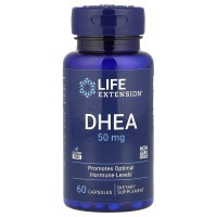 ДГЕА (дегідроепіандростерон), DHEA, Life Extension, 50 мг, 60 капсул