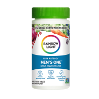 Мультивитамины для мужчин, Men's One, Rainbow Light, одна на день, высокая эффективность, 30 вегетарианских таблеток