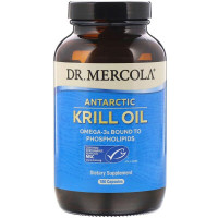 Масло криля арктического, Krill Oil, Dr. Mercola, 180 капсул