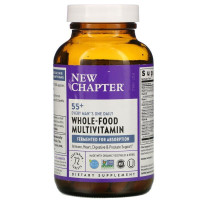 Мультивитаминный комплекс для мужчин 55+, Every Man's One Daily 55+ Multivitamin, New Chapter, 1 в день, 72 вегетарианские таблетки