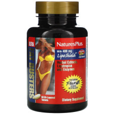 Жироспалювач, Ultra Fat Busters, Nature's Plus, 60 двошарових таблеток
