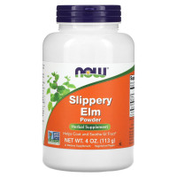 Слизький в'яз (Slippery Elm), Now Foods, порошок, 113 г.