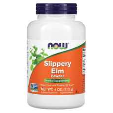 Скользкий вяз (Slippery Elm), Now Foods, порошок, 113 г.